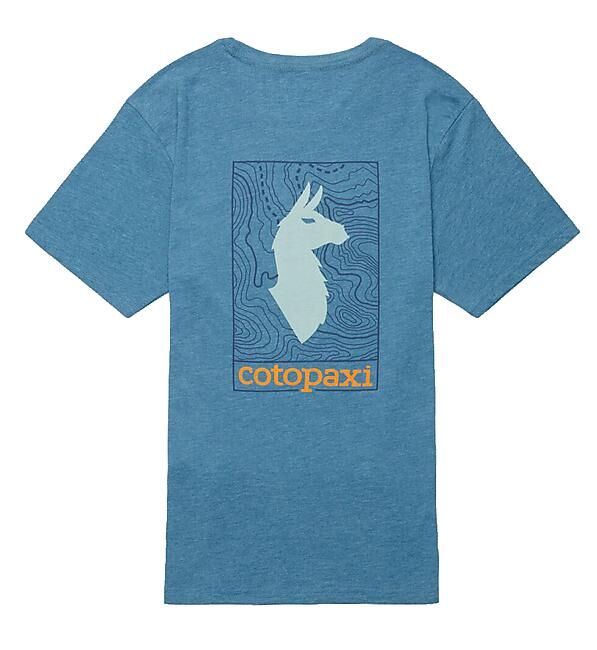 COTOPAXI - T-SHIRT LIAMA MAP ORGANIC