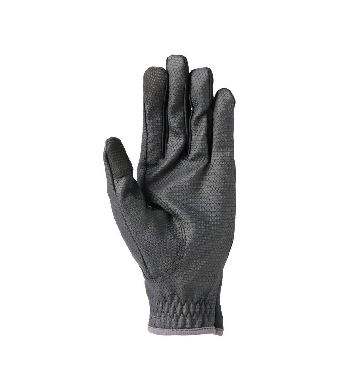 Hy - Gants d'équitation - Adulte (Noir / Gris) - UTBZ3167
