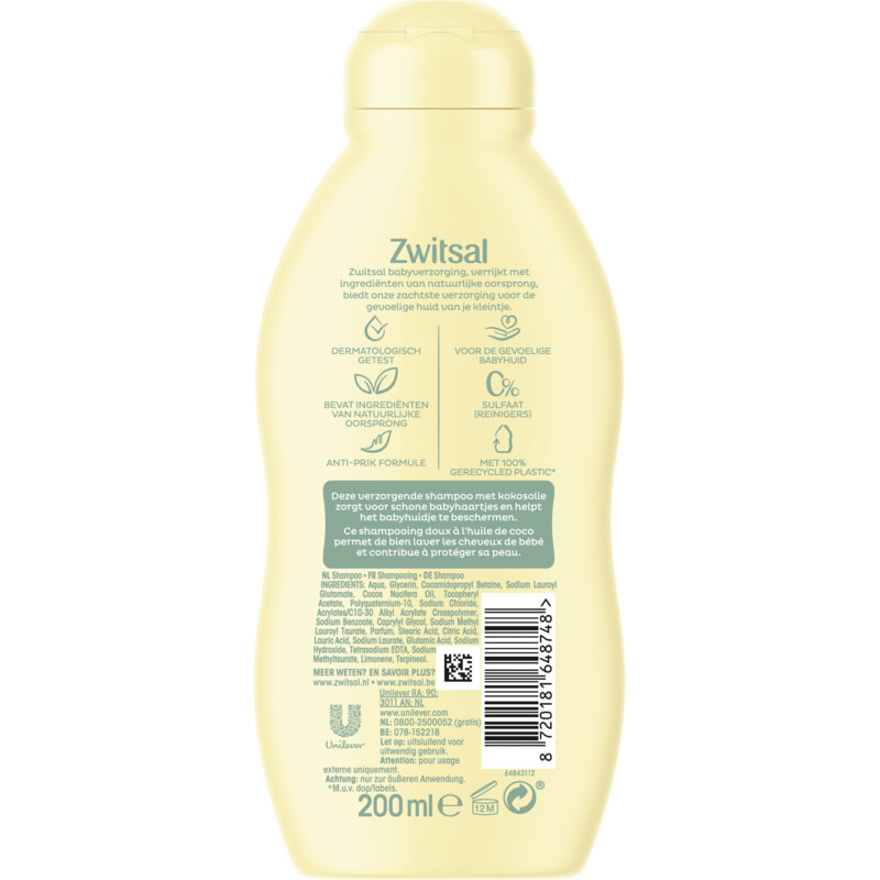 Zwitsal Baby shampoo