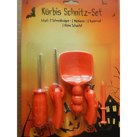 Cepewa Kürbis Schnitzset, 5-teilig