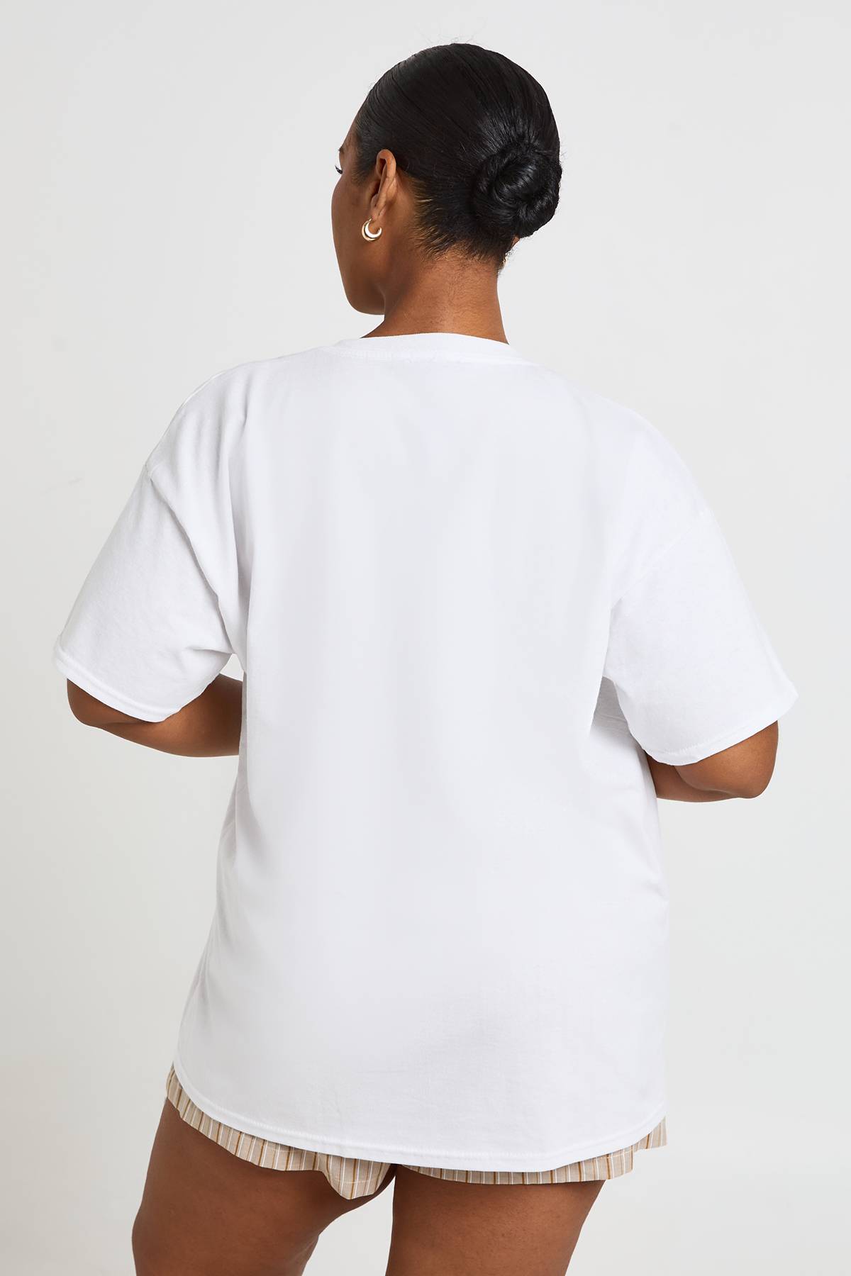 boohoo T-shirt Imprimé Positano Grande Taille