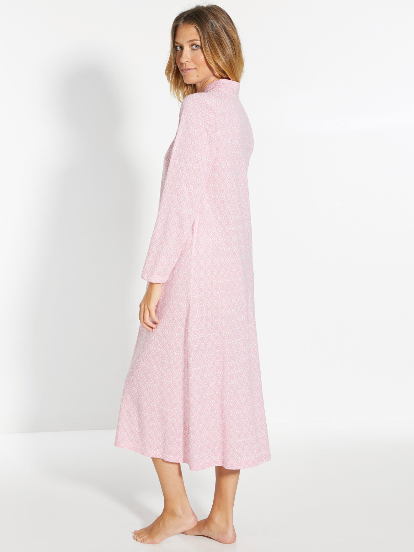 Chemise de nuit maille courtelle