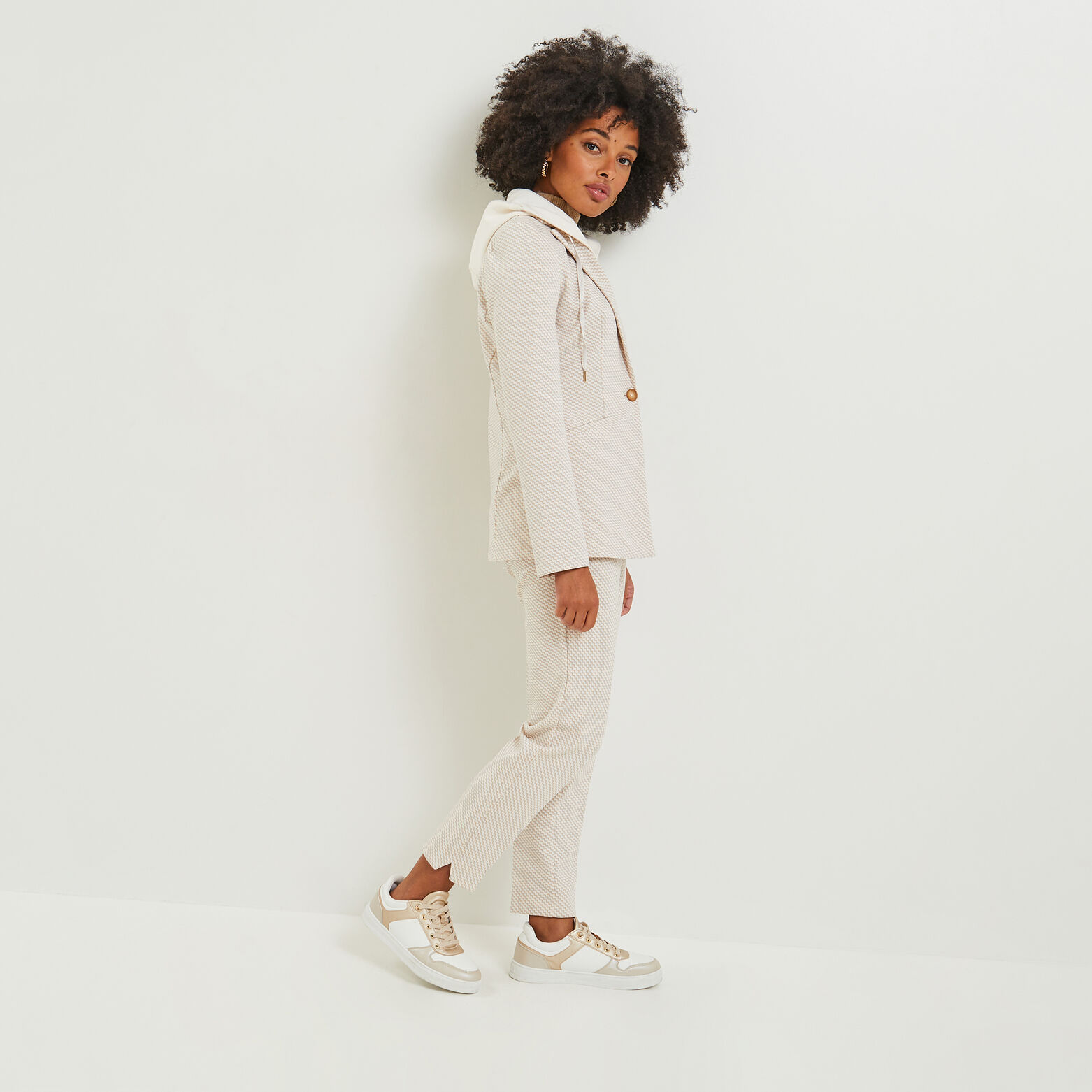 Pantalon en maille femme