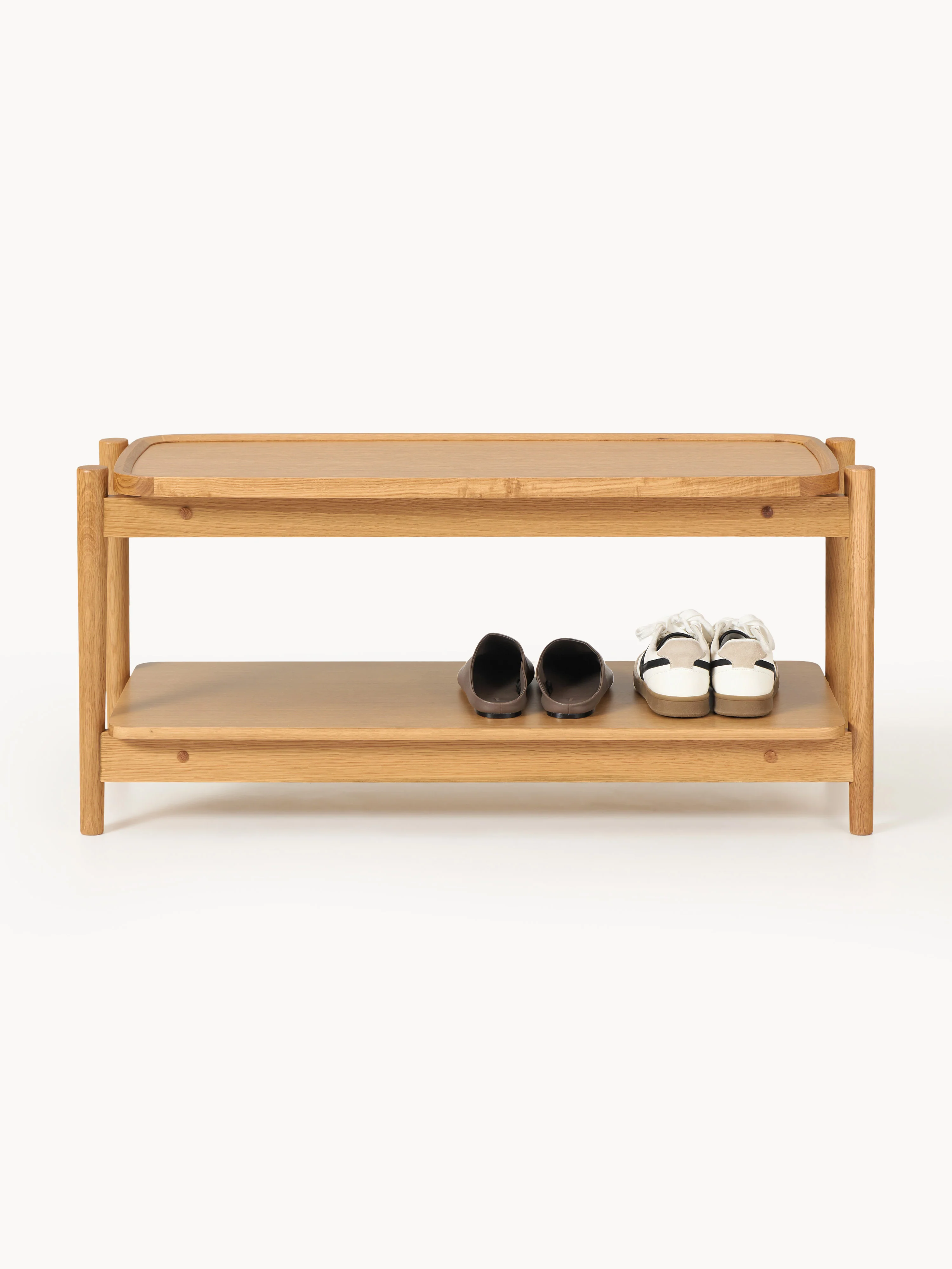 Houten schoenenrek Libby