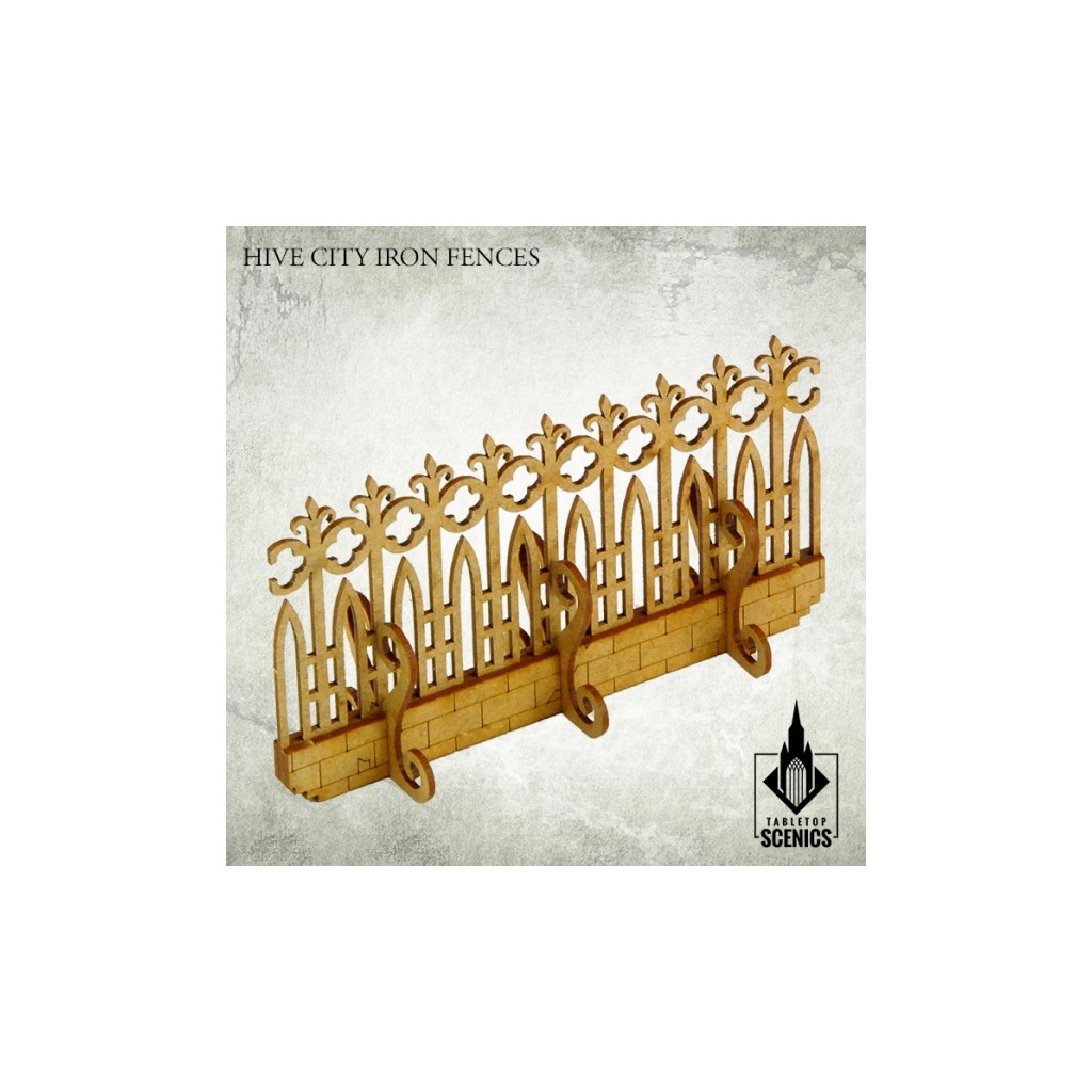 Hive City Iron Fence