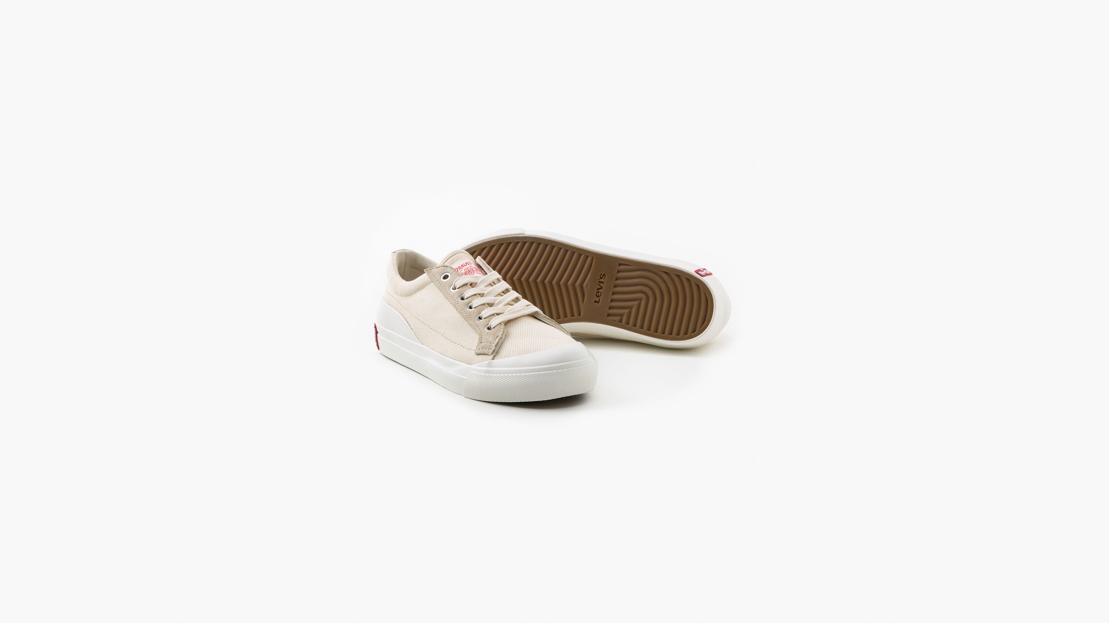 Levi's® Homme baskets basses LS1 - Off White - Blanc