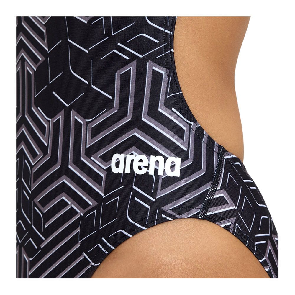 Arena KIKKO PRO CHALLENGE - Maillot de bain 1 pièce Femme black/black multi