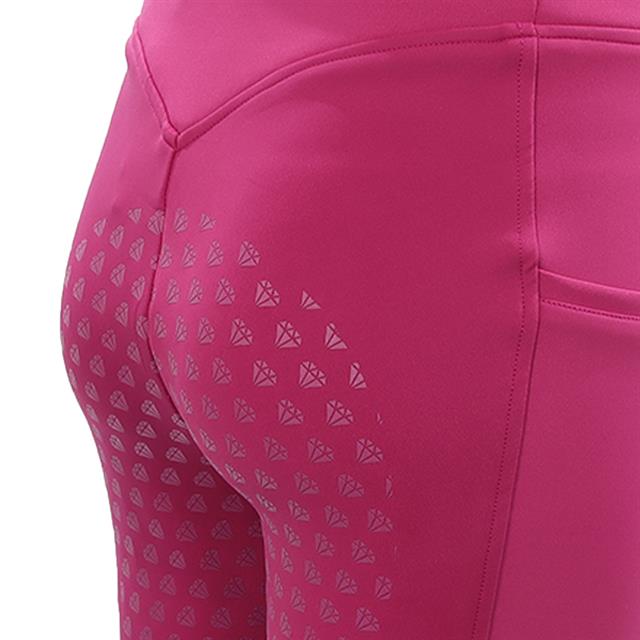 Paardrijlegging La Valencio LVWella Full Grip Donkerpaars
