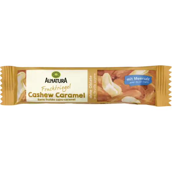 Bio Fruchtriegel Cashew Caramel