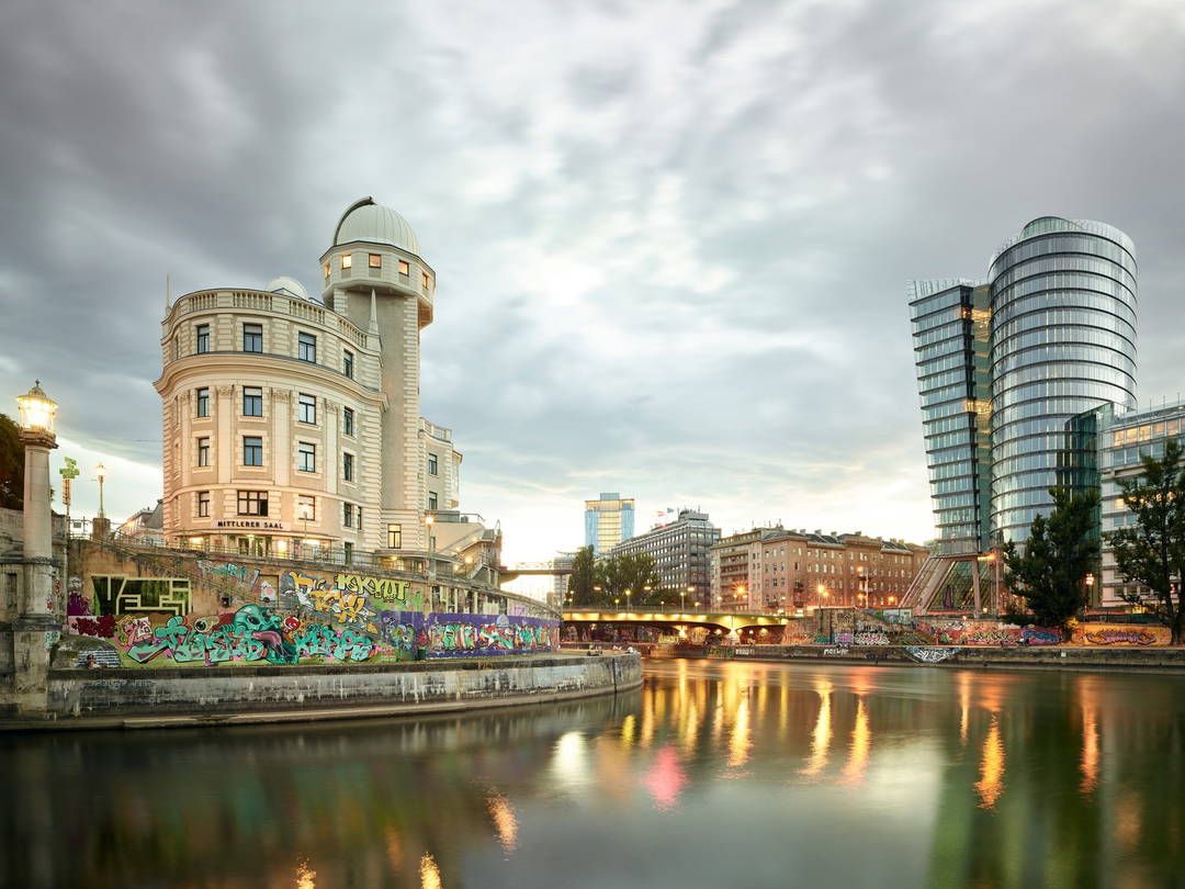 Donaukanal Wien by Horst & Daniel Zielske - Limited Edition. Edition of: 150. Signed.
