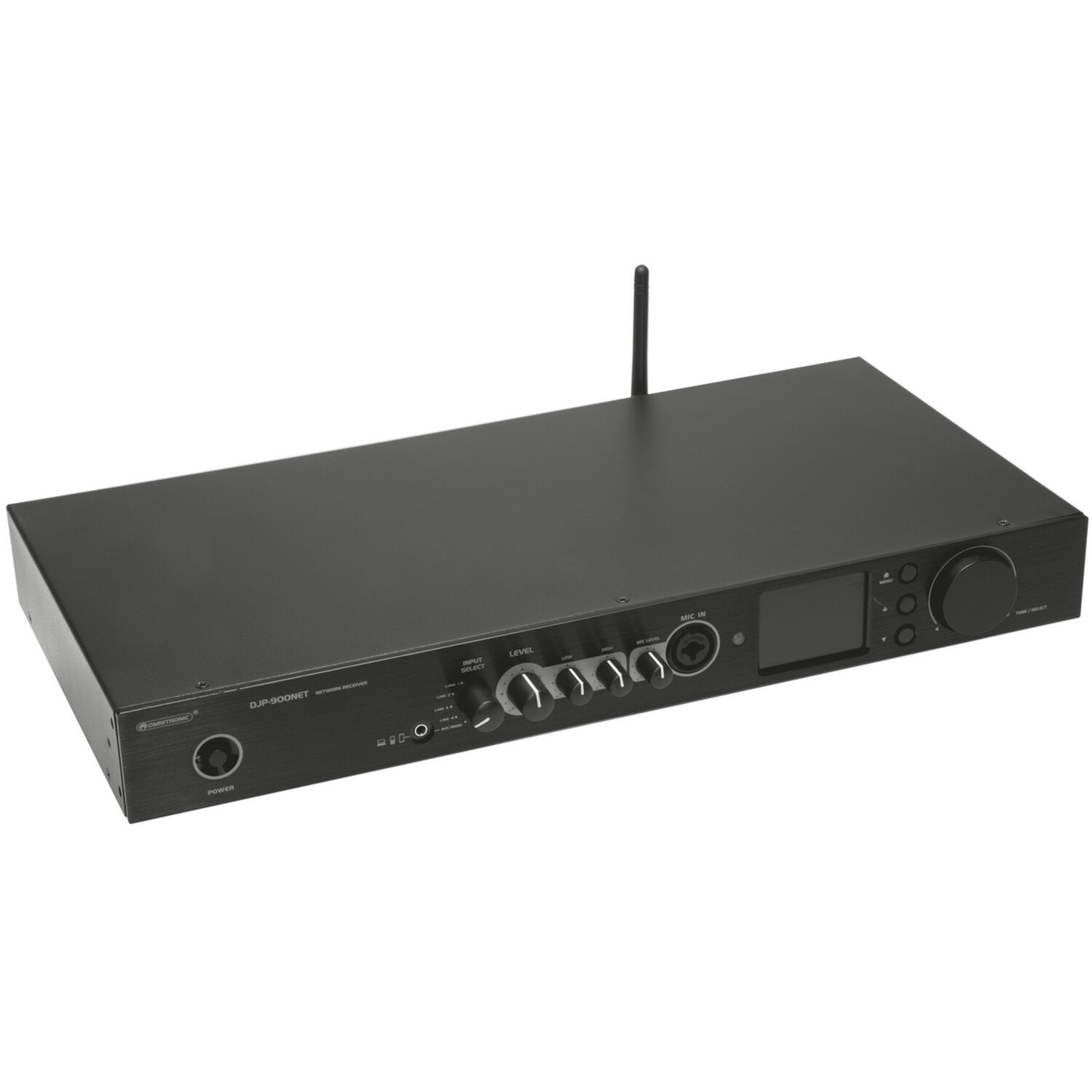 Omnitronic DJP-900NET versterker met internet radio