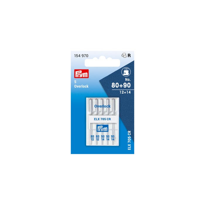 Prym-Set 5 overlocknaalden 80+90 - Prym
