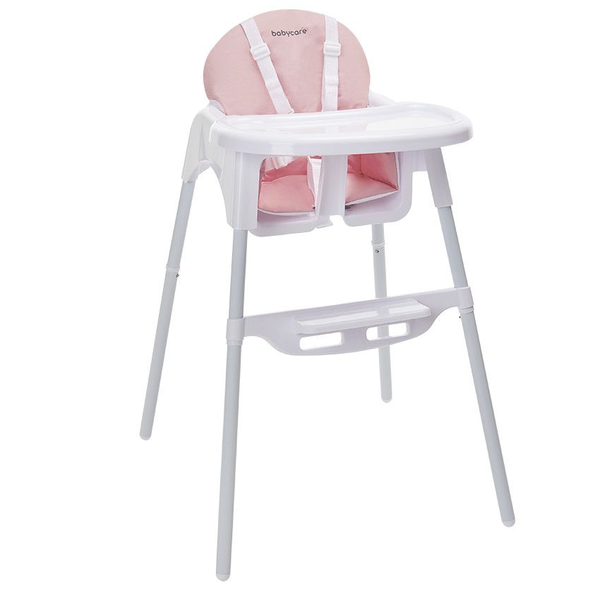 Coussin de chaise 2 en 1 Capucine Rose - Ecru