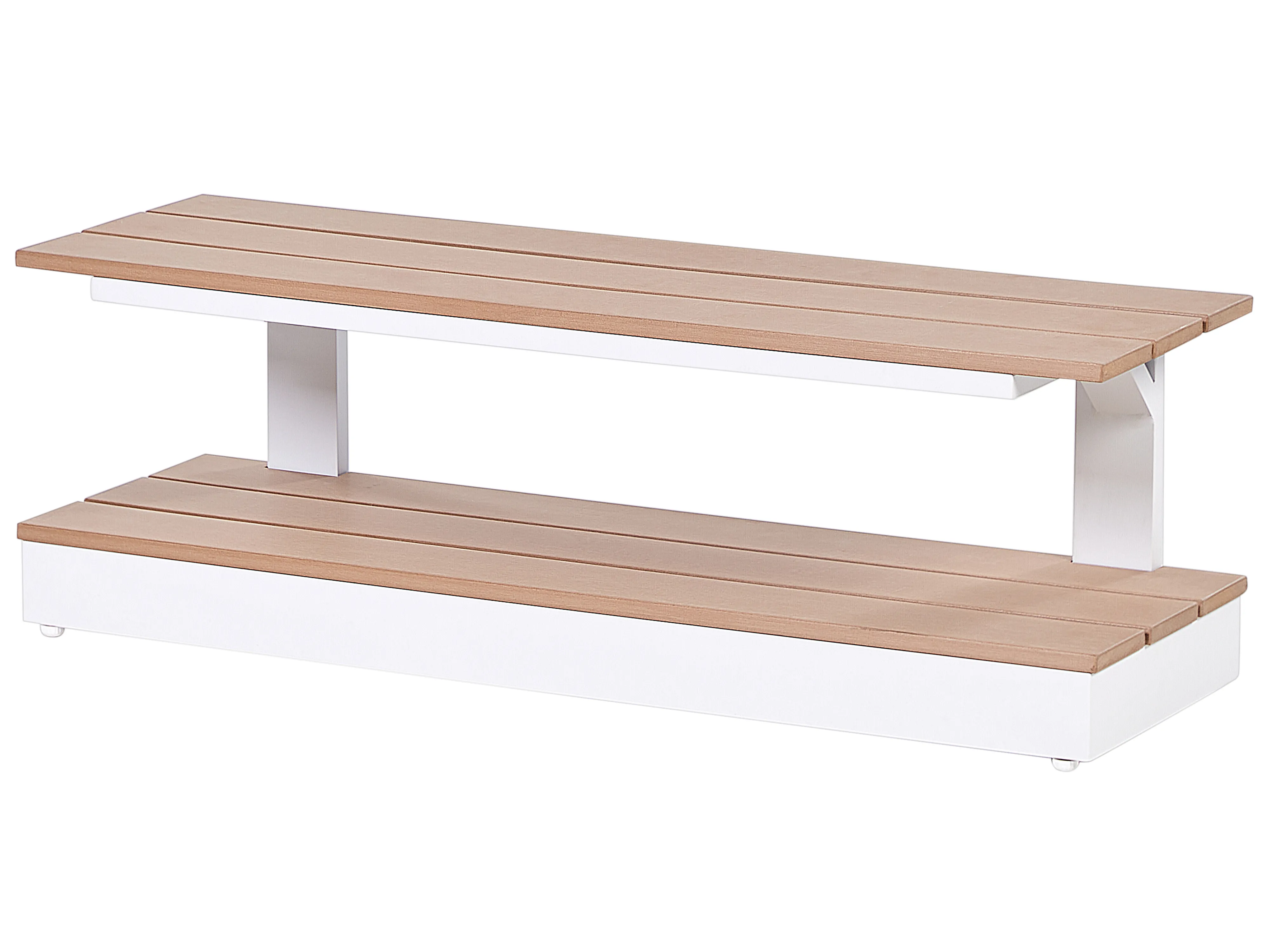 Tuin hoekloungeset met tafel 5-zits MISSANELLO Grijs