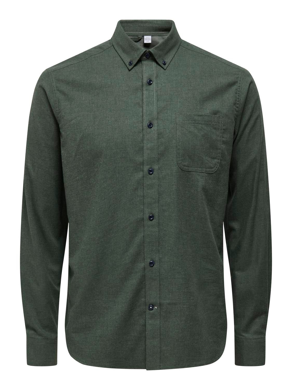 ONSROAD Hemd Castor Gray