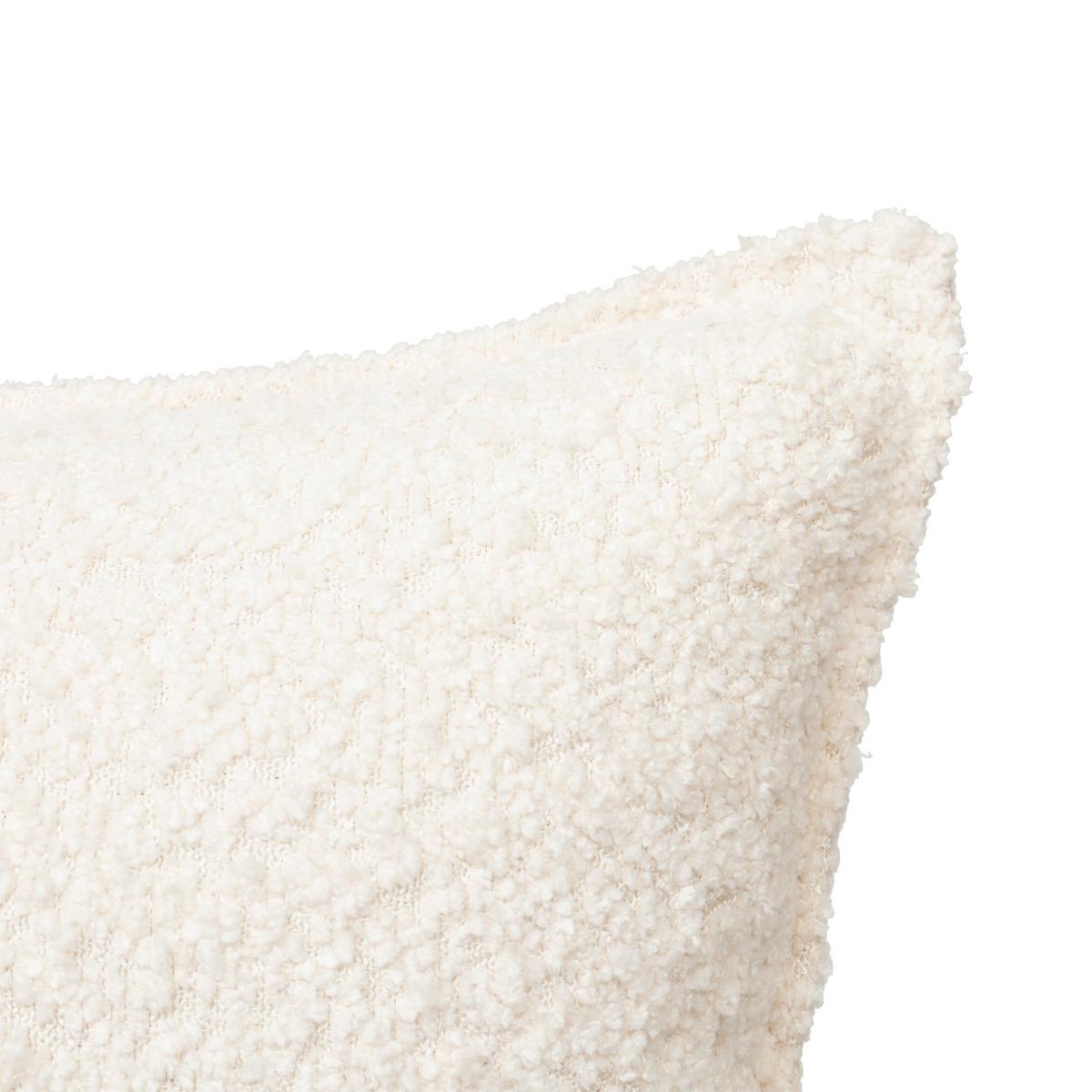 COUSSIN BOUCLETTE SOANA IVOIRE 30X50CM