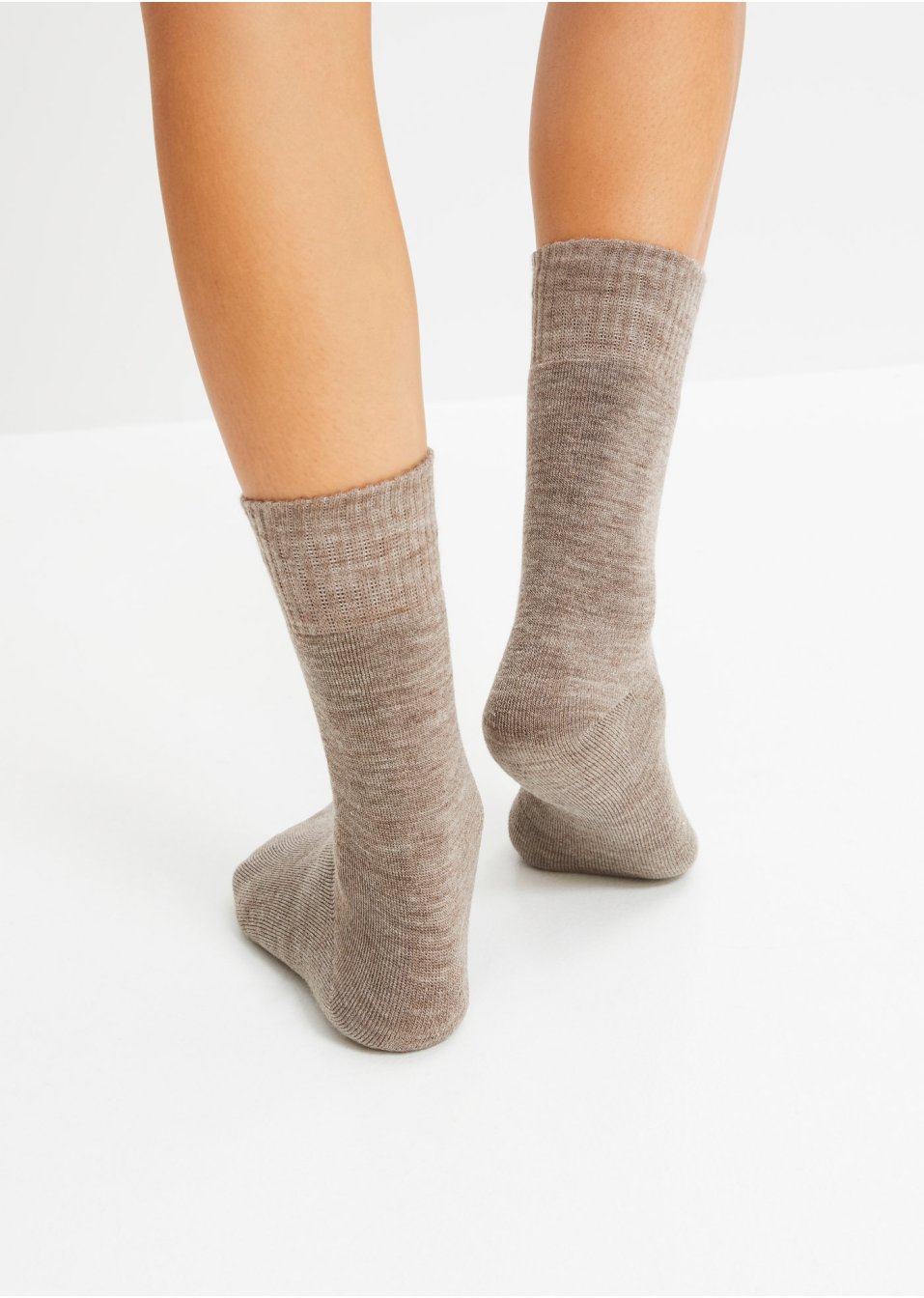 Lot de 4 paires de chaussettes thermo avec intérieur éponge