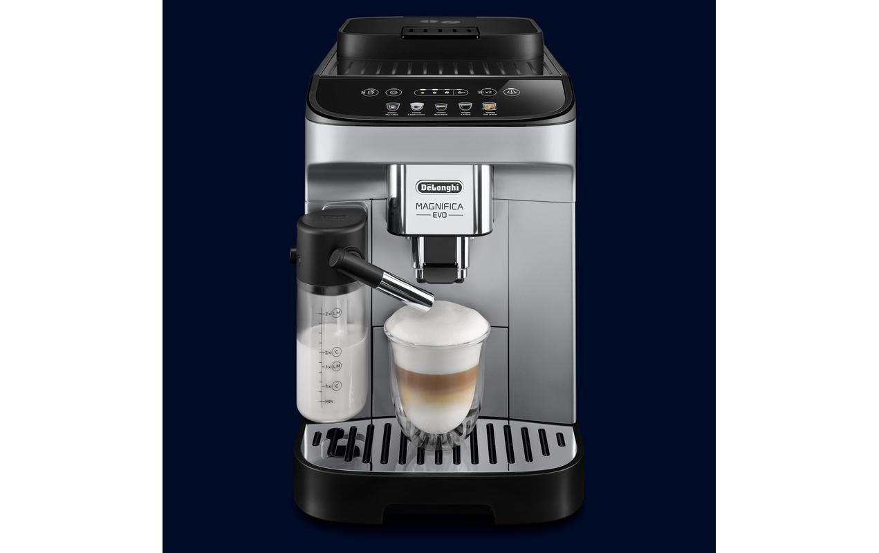 Kaffeevollautomat Magnifica Evo M ECAM290.61 Silber<br>Vollautomat mit LatteCrema-System und Reinigungsautomatik
