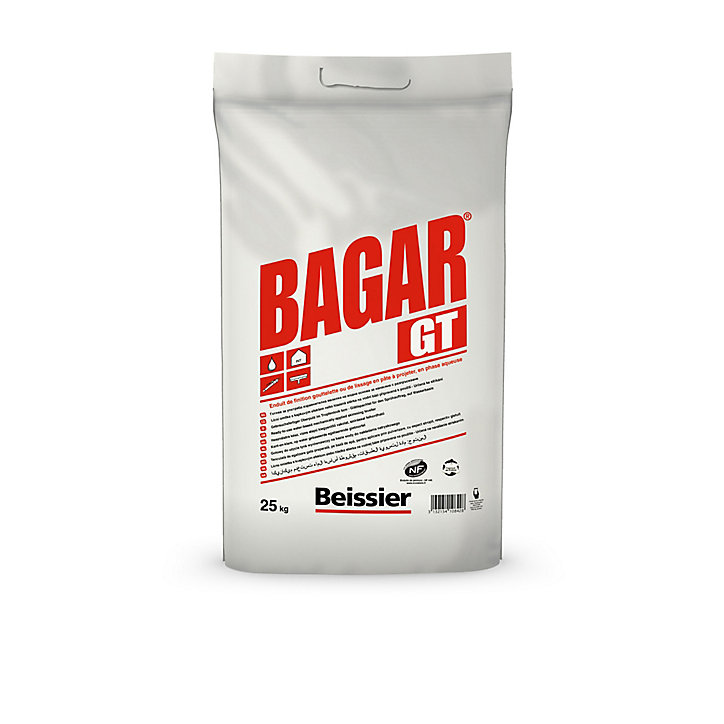 Enduit de finition Bagar GT rouge 25 kg