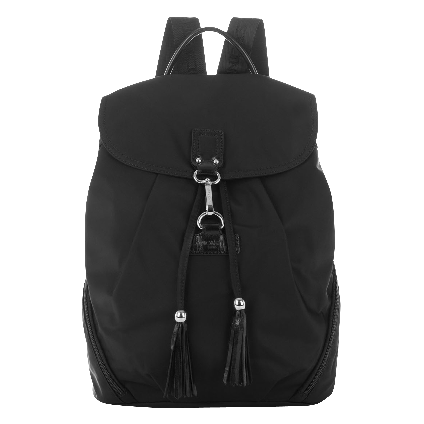 Sac à dos à rabat| Noir
