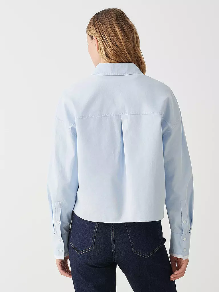 OPUS Bluse FINSI hellblau