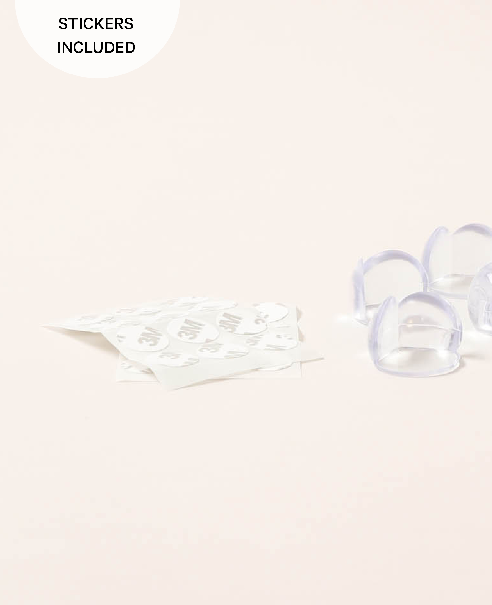 Esmée Kids - (10er Set) Kantenschutz Kindersicherung für Möbel - Transparent