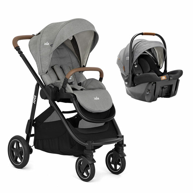 Poussette duo Versatrax Pebble + Siège Sprint Carbon - JOIE