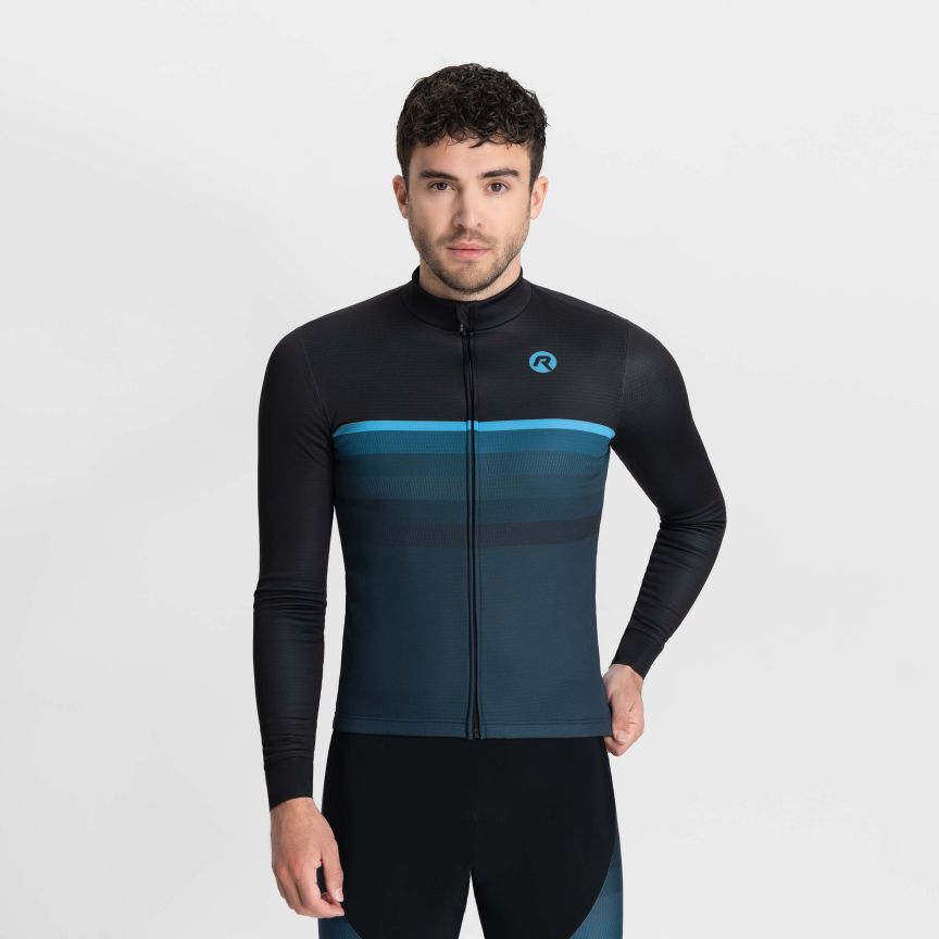 Rogelli Hero II Cykeljakke, Sort/blå