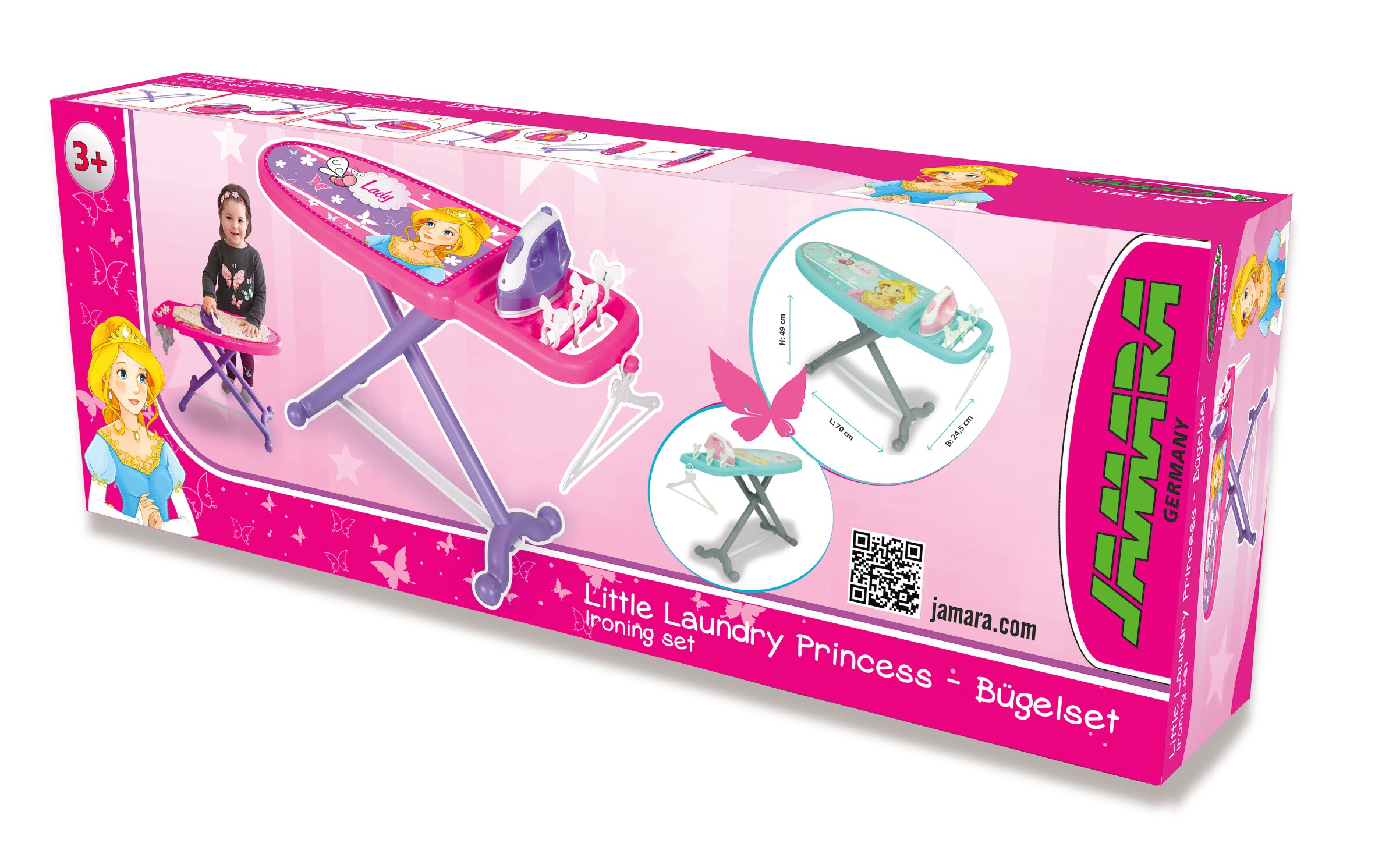 Bügelset Little Laundry Princess 6tlg. türkis
