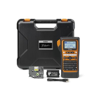 Brother P-Touch PT-E310BTVP - Étiqueteuse - Noir et blanc - transfert thermique - noir