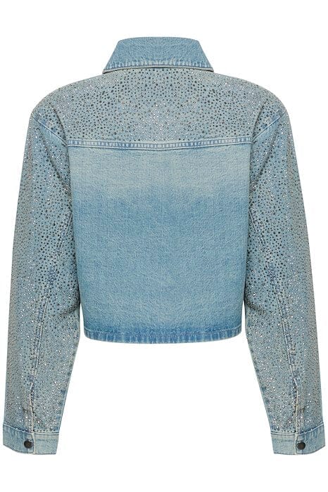 Gestuz NadivaGZ jacket mid blue washed