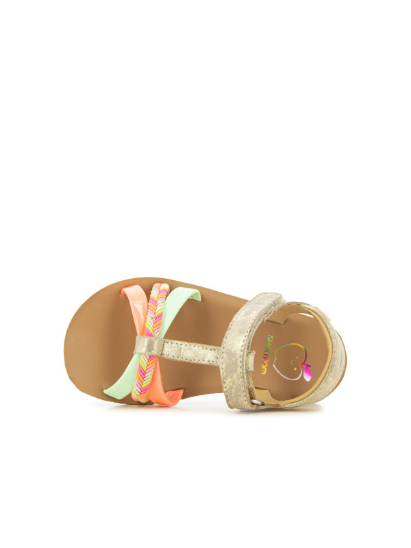 Shoo Pom - Sandales fille GOA SALOME Shine Beige