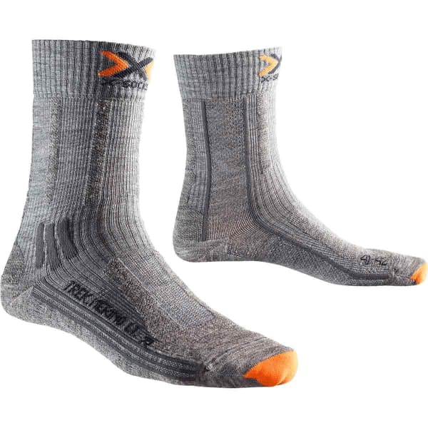 Chaussette randonnée X-SOCKS TREK MERIN0 LIGHT LADY GRIS