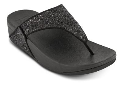 FitFlop Lulu Glitter Sandal Sort X03.