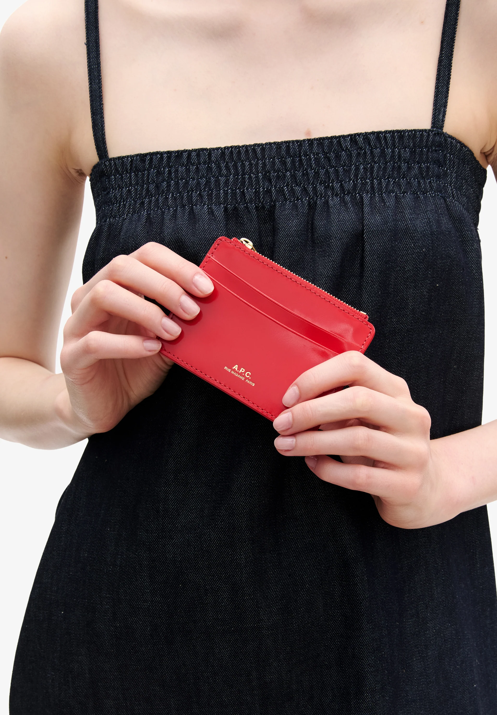 Porte-Cartes Paris - Rouge vif