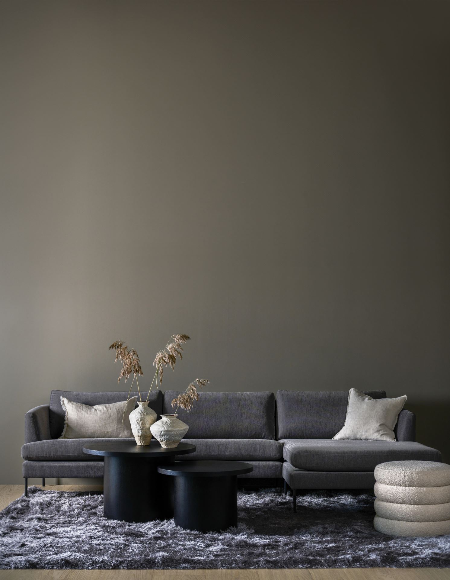 Setetrekk pakke sjeselong høyre beige - 60x60x60 cm