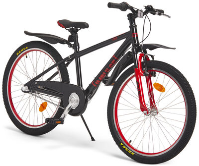 Impulse Premium Code Mountainbike 24 tommer, Black/Red