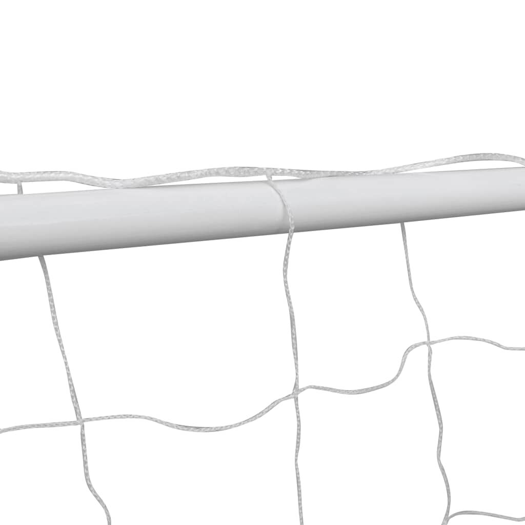 vidaXL Voetbaldoel, 240x90x150 cm, staal