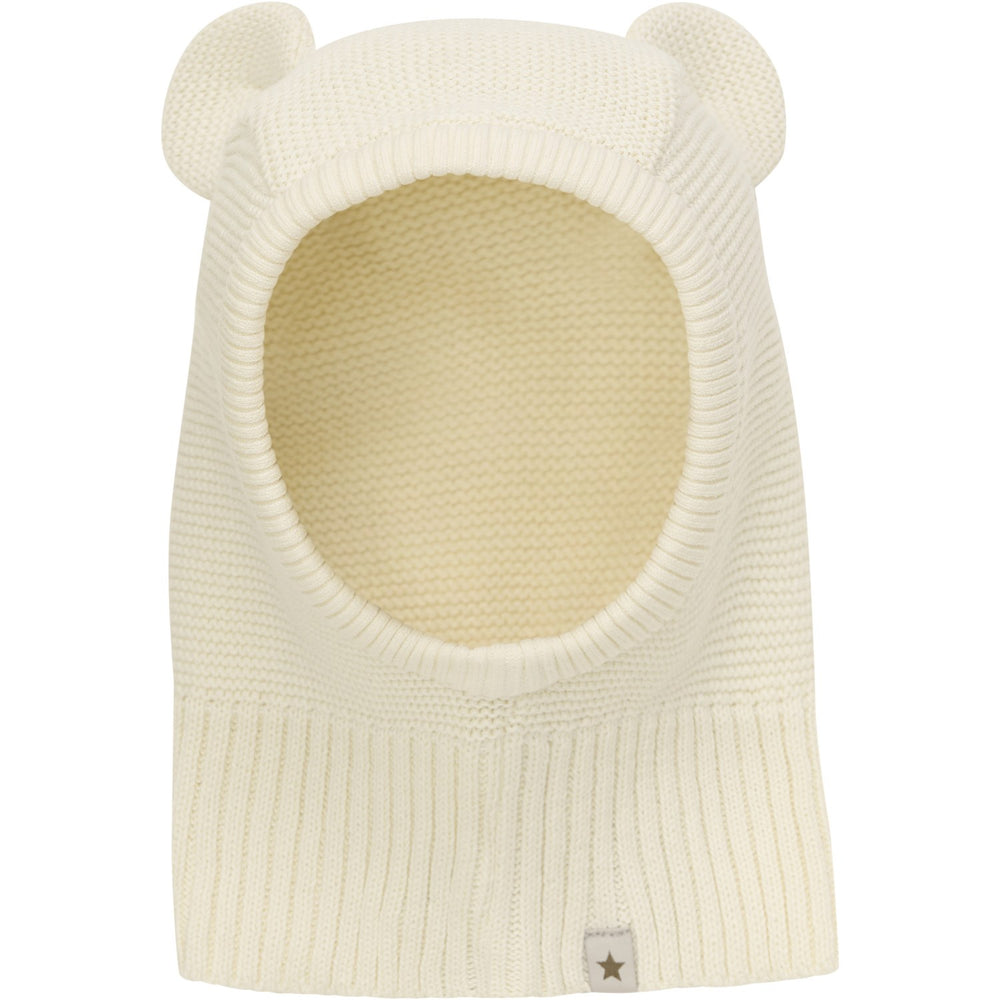 Køb Huttelihut Antique White Elefanthue Strik m. Ører