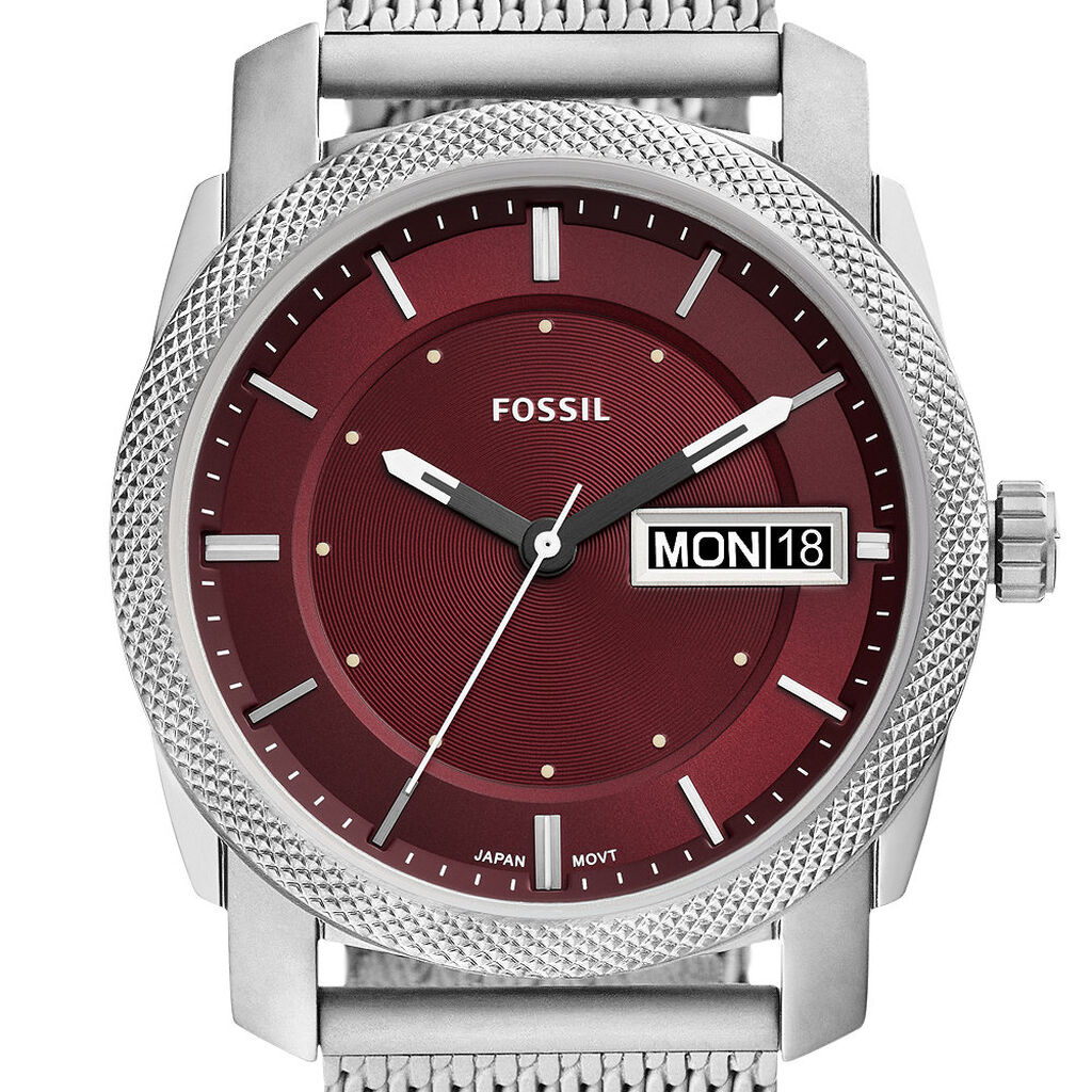 Montre Fossil machine Rouge
