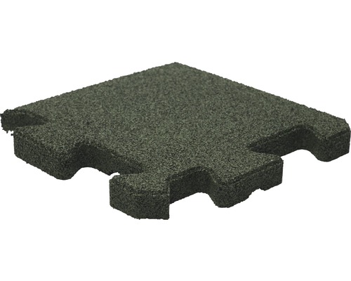 Valbeveiligingsmat puzzelhoek 27x27x2,5 cm groen