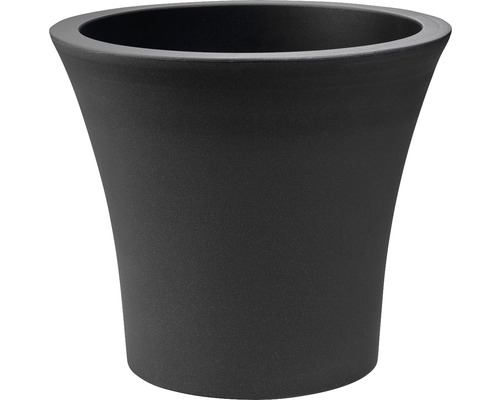 Lafiora City plantenpot, kunststof, Ø 40 cm, H 38 cm, antraciet