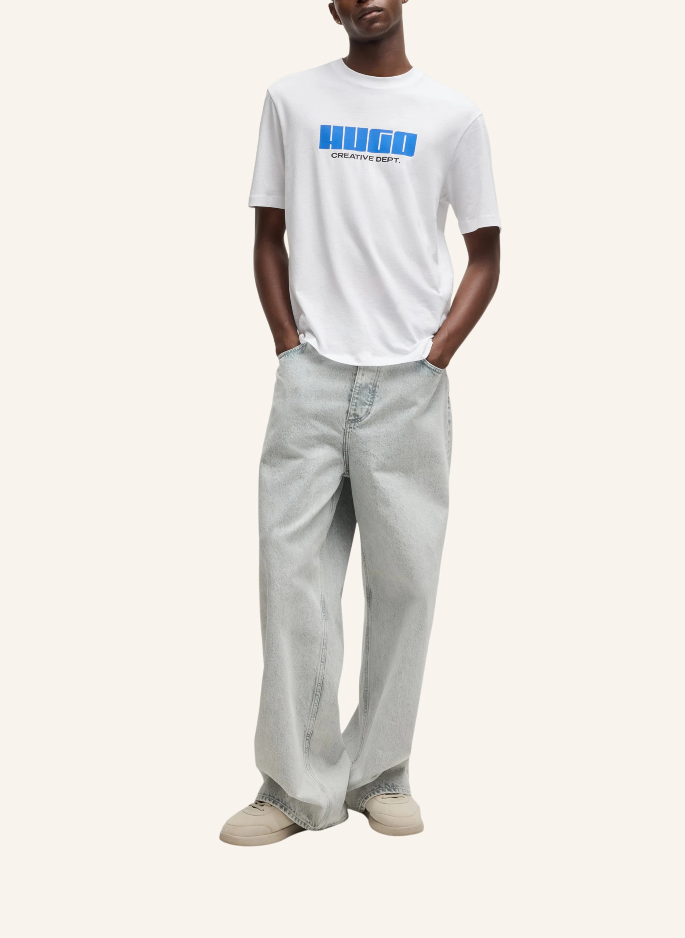 HUGO T-Shirt NEWROMI Regular Fit