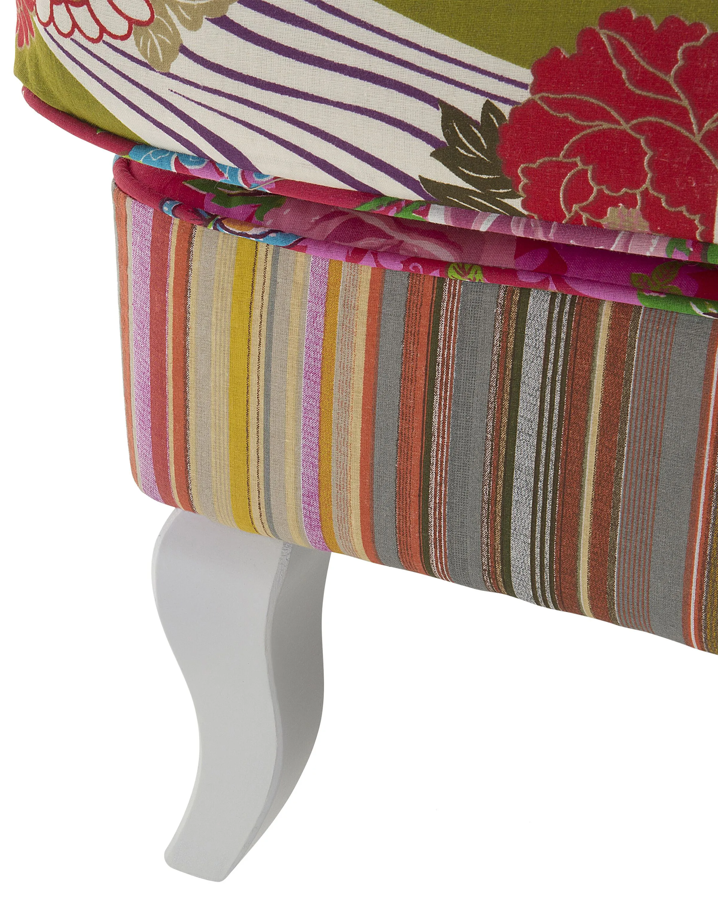 Oorfauteuil MOLDE Stof Fuchsia