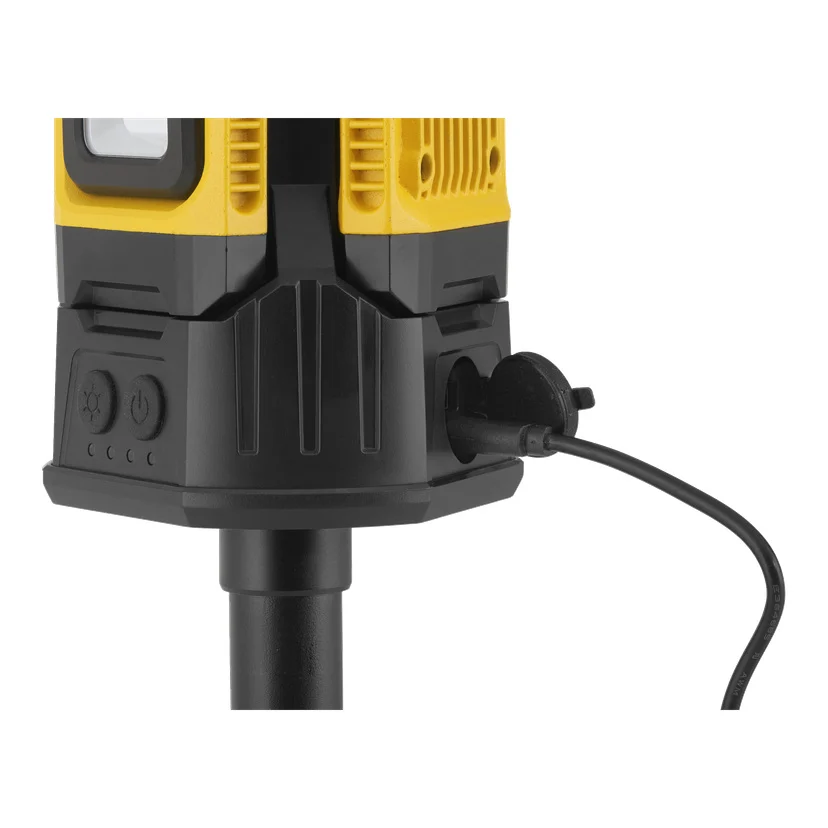 Oppladbar arbeidslampe med stativ LED 3000 lm 30 W IPX4