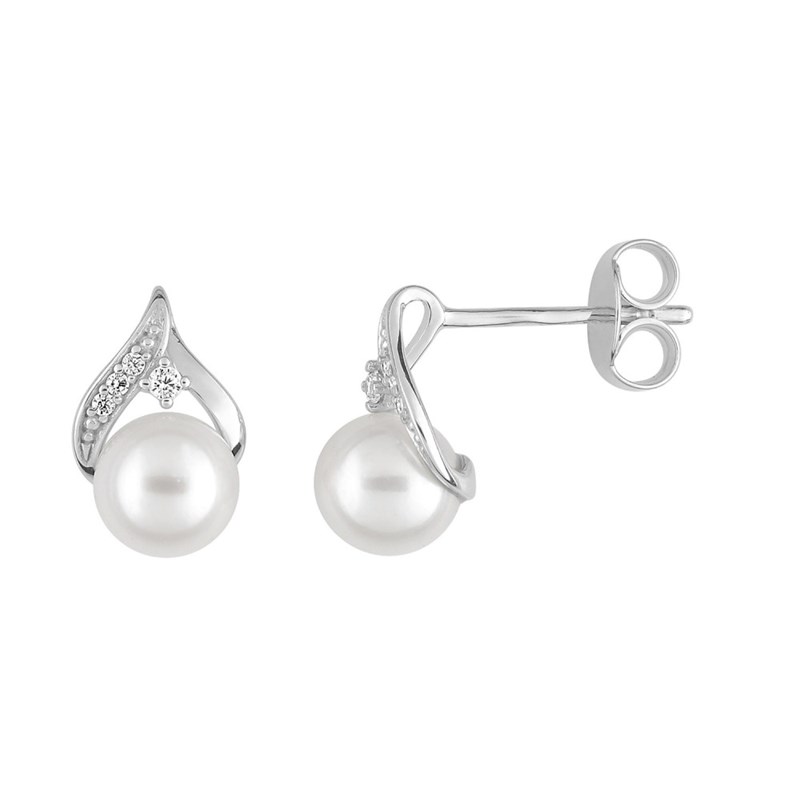 Boucles d'oreilles Femme - Oxyde de zirconium - Argent 925