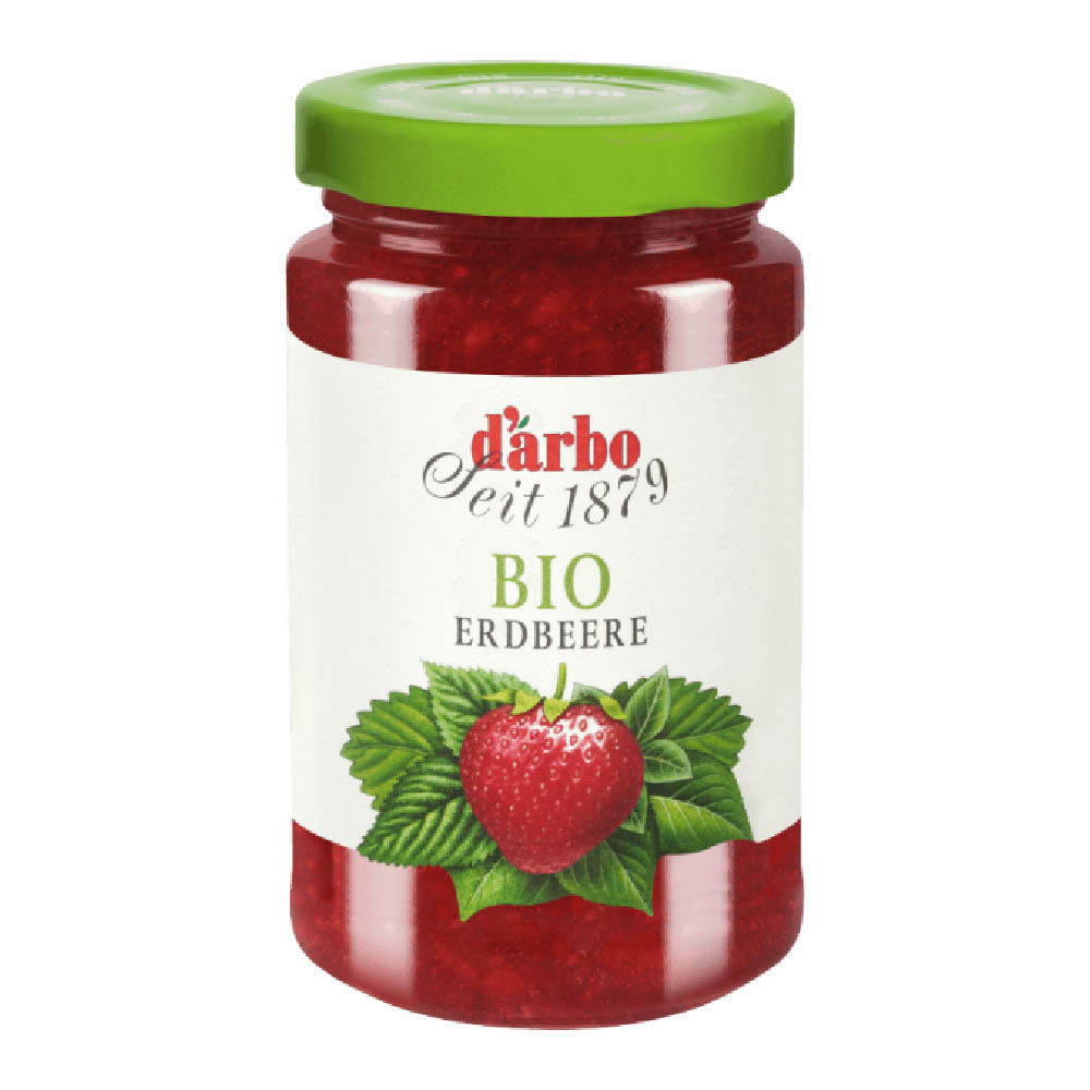 Darbo Bio Fruchtaufstrich Erdbeere 260g MHD:4.3.26