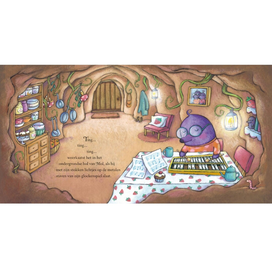 Uitgeverij usborne muziekboek concert in het bos