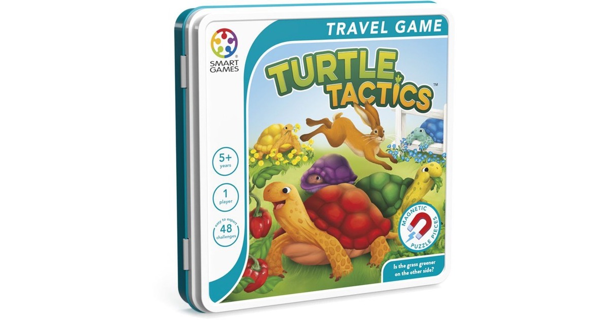 SmartGamesTurtle Tactics Denkspel  (Nederlands, 1 speler, Vanaf 5 jaar, 48 opdrachten)