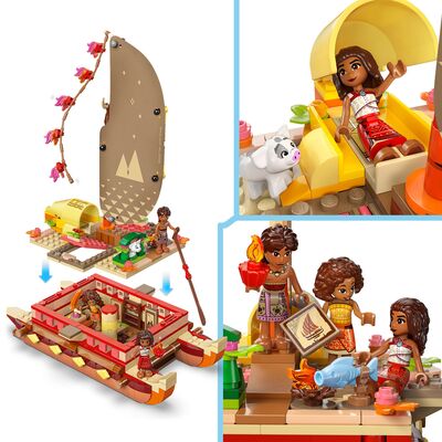 LEGO Disney Princess 43270 Vaiana på kanoeventyr